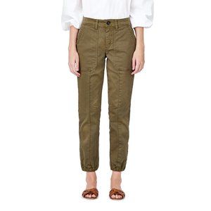 Rebecca Taylor La Vie Brushed Stretch Twill Jogger
